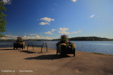 Lindesberg, Lindesjön via Strandpromenaden