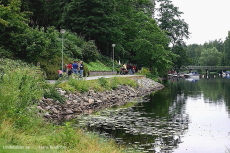 Lindesberg, Strandpromenaden