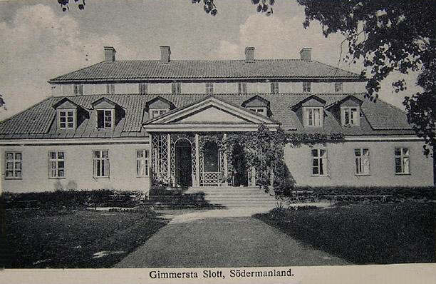 Gimmersta Slott, Södermanland 1928