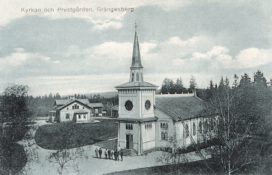 Ludvika, Kyrkan och Prästgården, Grängesberg