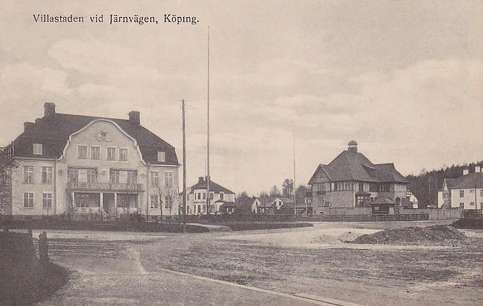 Köping, Villastaden vid Järnvägen 1921