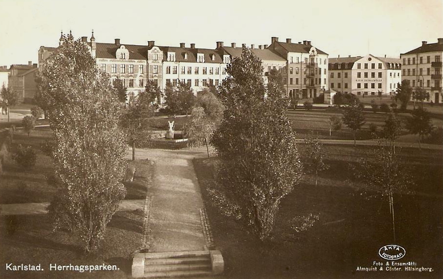 Karlstad Herrhagsparken 1937