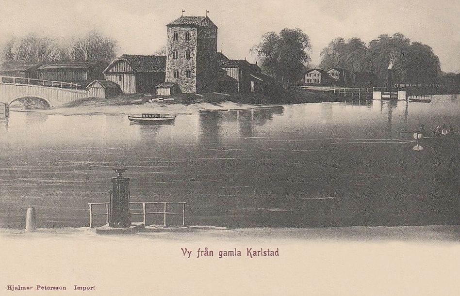 Vy från Gamla Karlstad 1903
