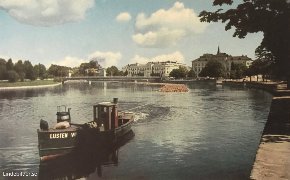 Karlstad Timmerflottning på Klarelven