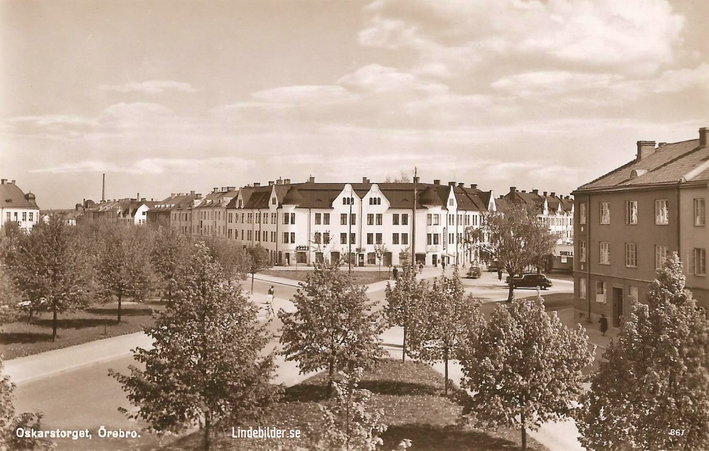Örebro Oskarstorget 1943