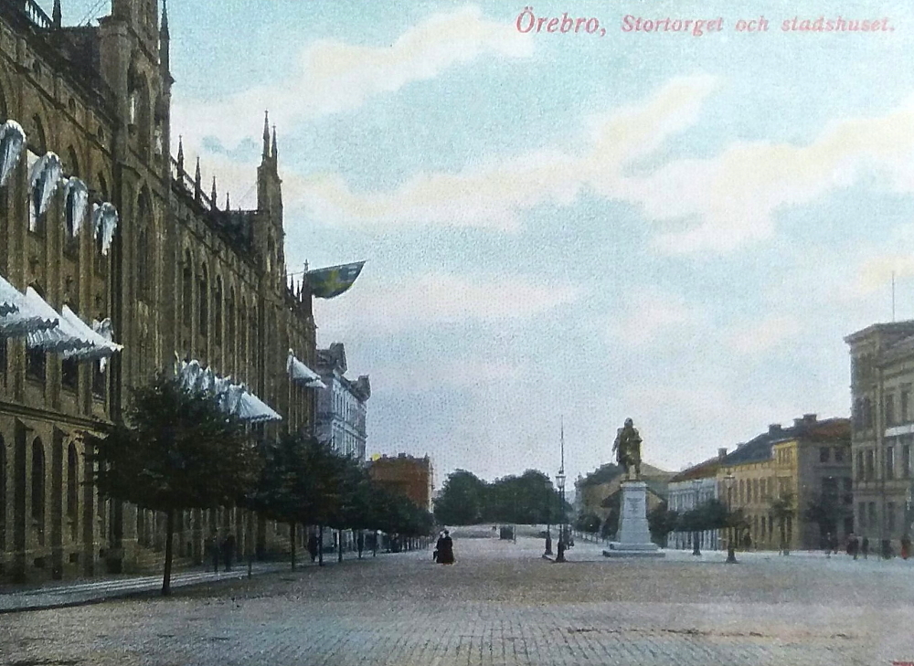 Örebro Stortorget stadshuset