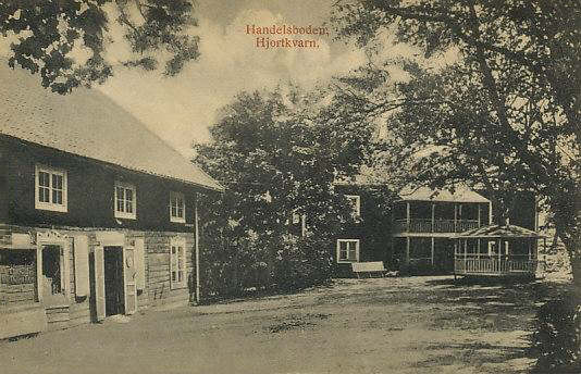 Hallsberg, Hjortkvarn Handelsboden 1916