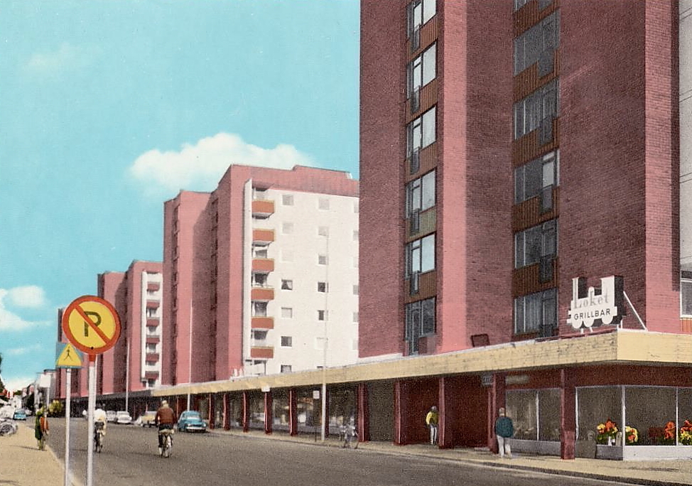 Hallsberg, Västra Storgatan 1960