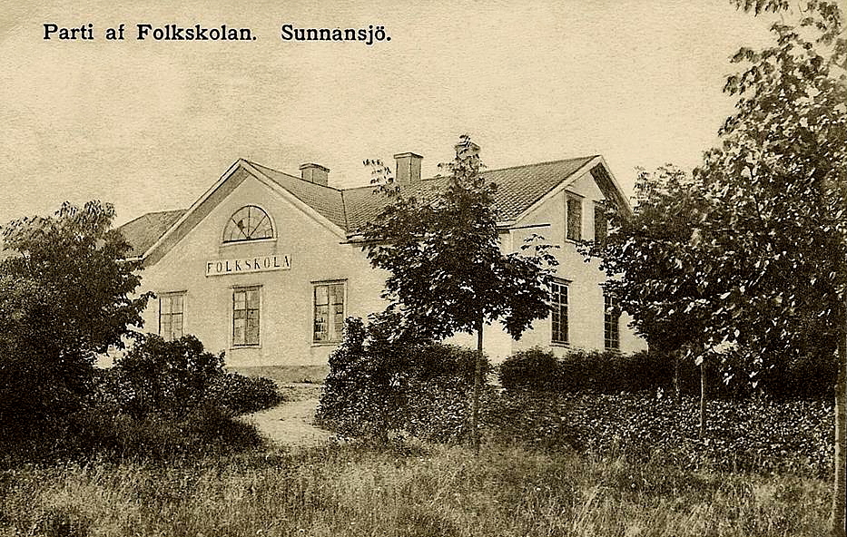 Ludvika, Parti af Folkskolan, Sunnansjö