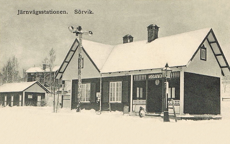 Ludvika, Järnvägsstationen, Sörvik