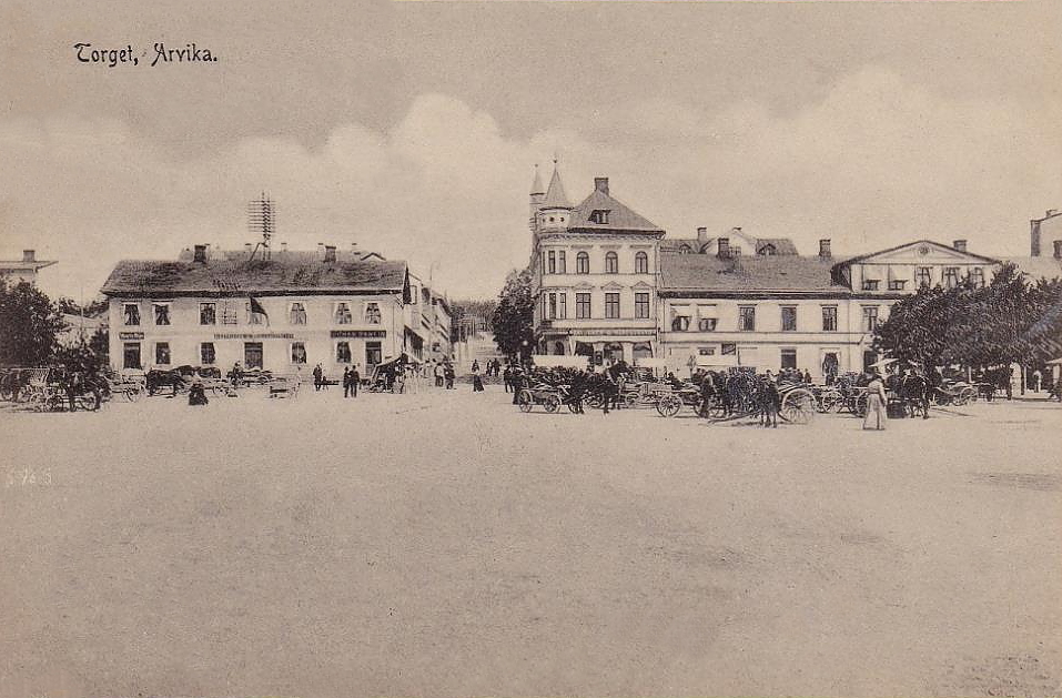 Arvika torget 1906