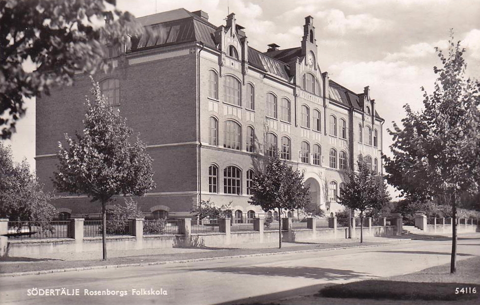 Södertälje, Rosenborgs Folkskola 1945