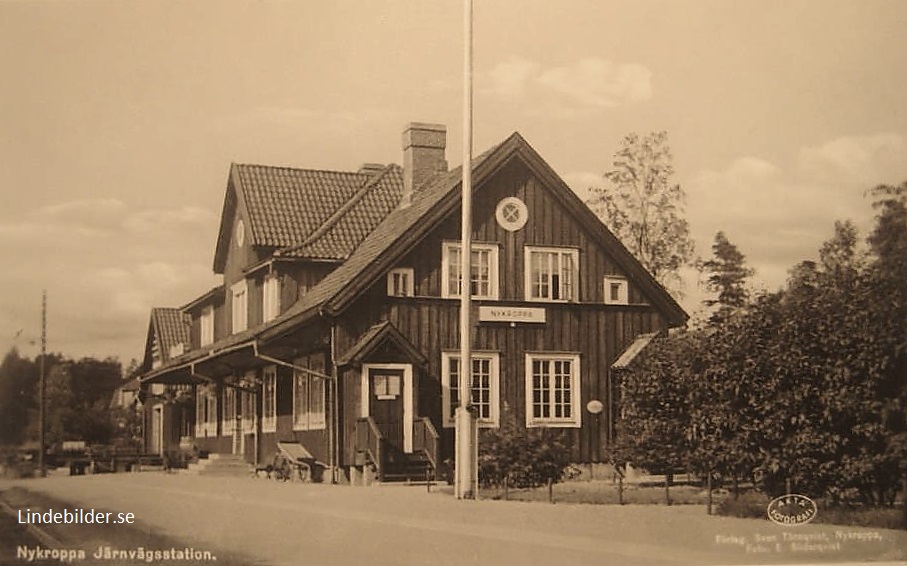 Filipstad, Nykroppa Järnvägsstation