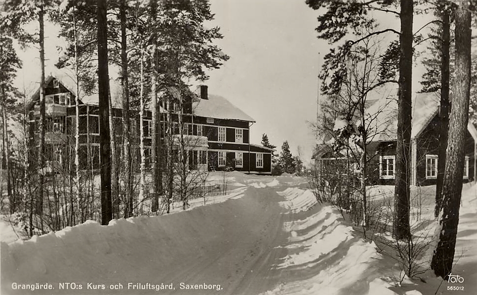 Ludvika, Grangärde, NTOs Kurs och Fritluftsgård, Saxenborg
