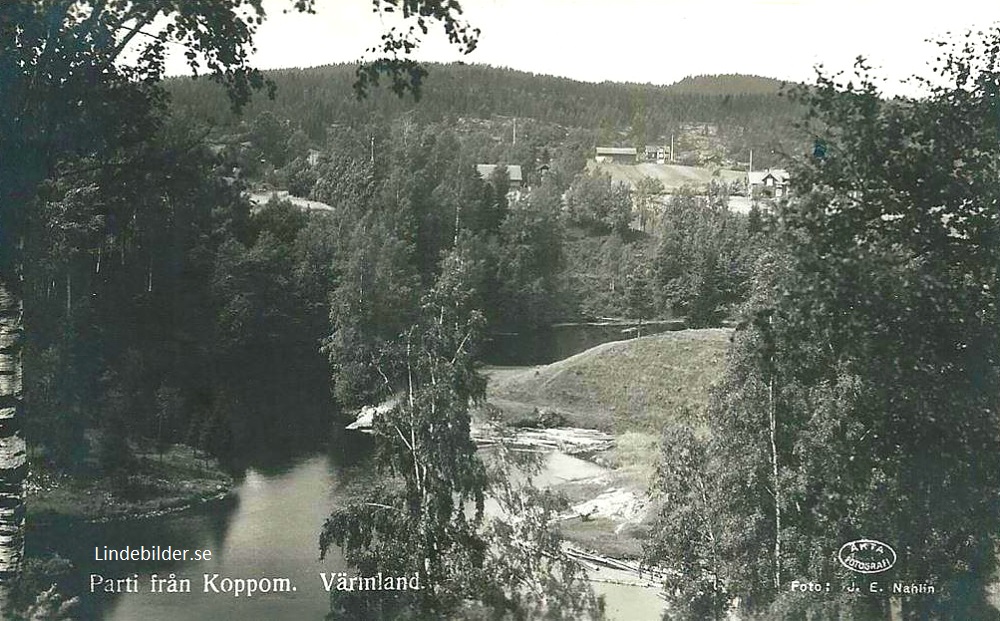 Parti från Koppom, Värmland 1937