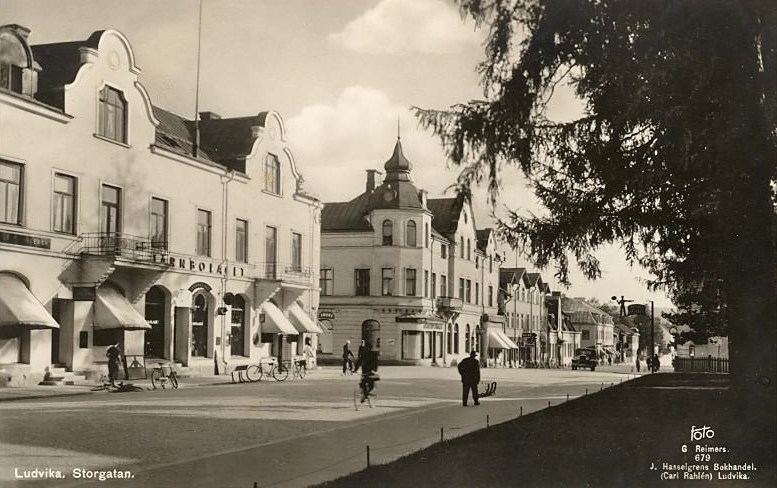 Ludvika Storgatan 1938