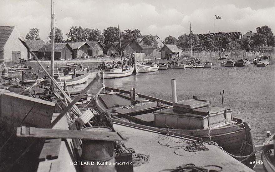 Gotland, Katthammarsvik 1951