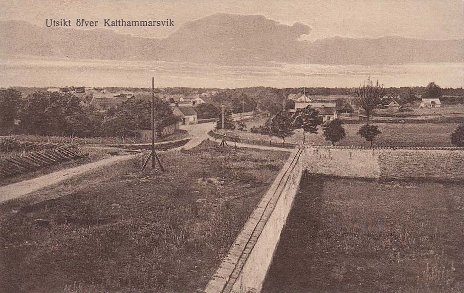 Gotland, Utsikt öfver Katthammarsvik