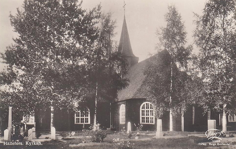 Hällefors Kyrkan 1930