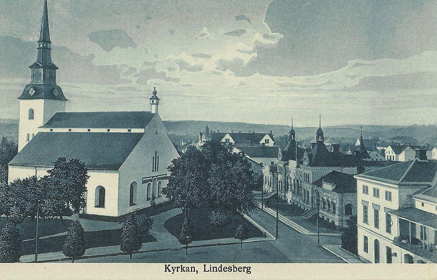 Kyrkan i Lindesberg 1928