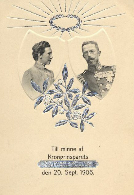Victoria och Gustav V Silfverbröllop 1906