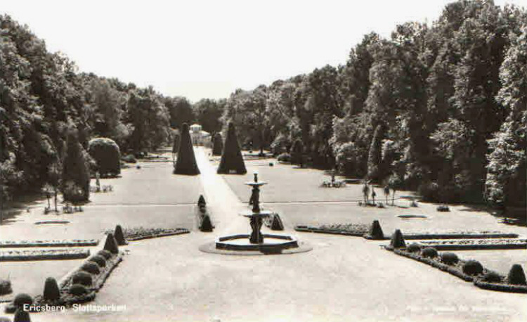 Ericsberg Slottsparken 1930