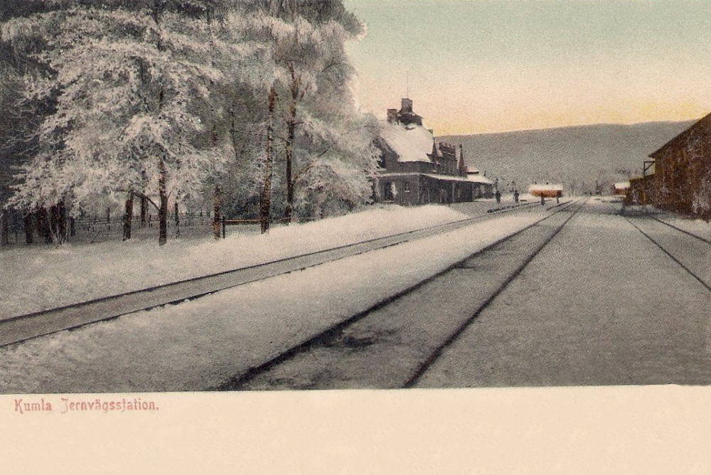 Kumla Jernvägsstation 1905