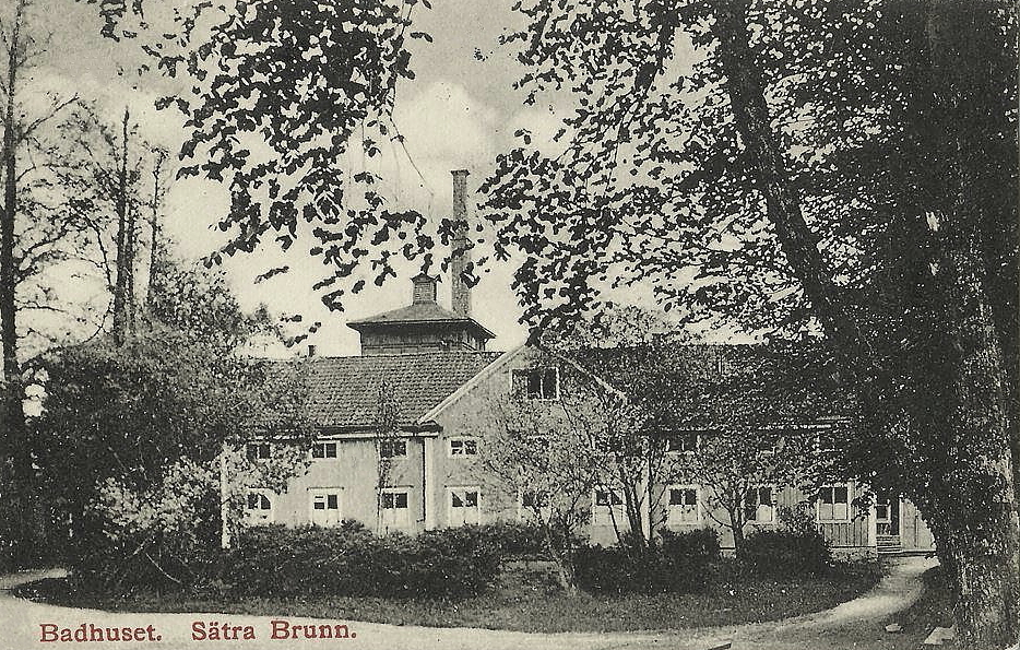 Sala, Sätra Brunn Badhuset 1908