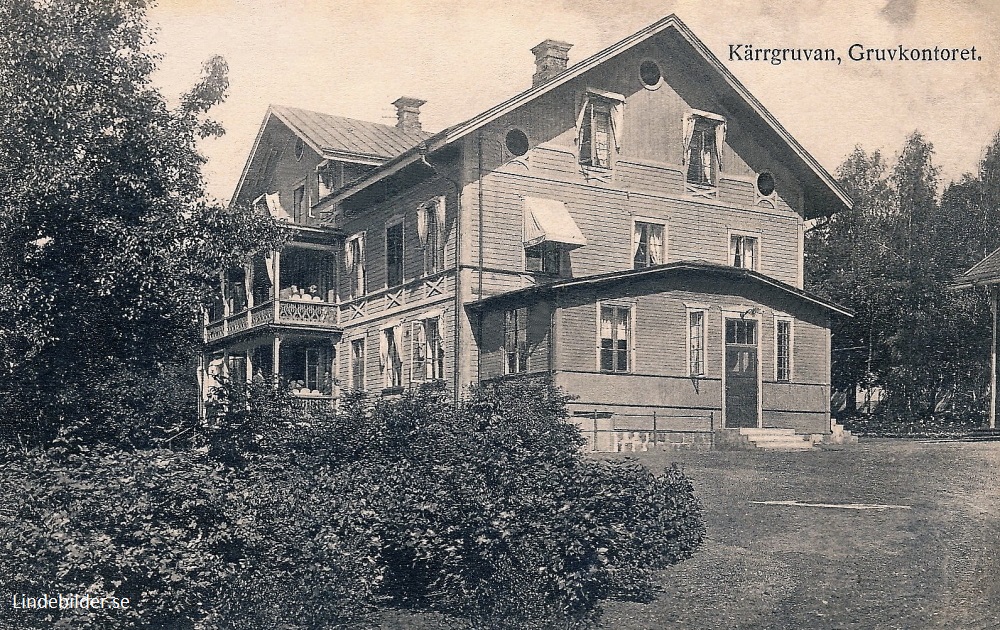 Norberg, Kärrgruvan, Gruvkontoret 1921