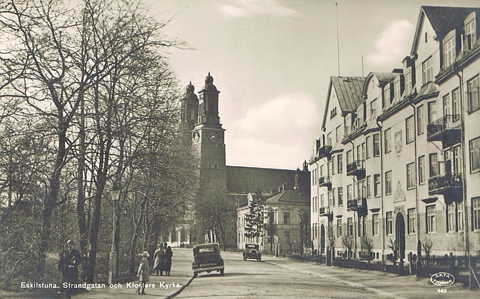 Eskilstuna, Strandgatan och Klosters Kyrka