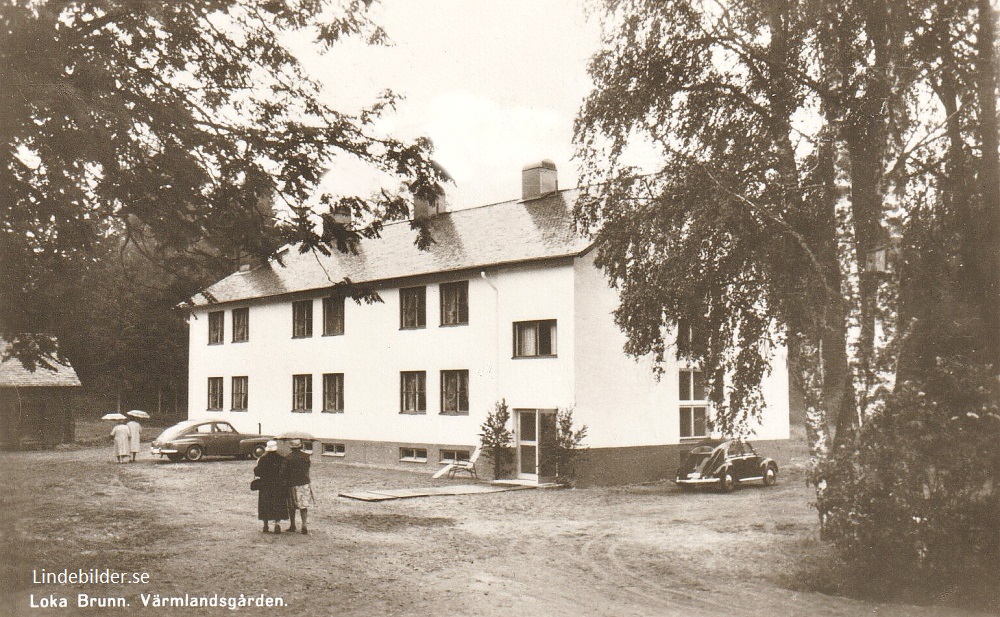 Hällefors, Loka Brunn, Värmlandsgården 1956