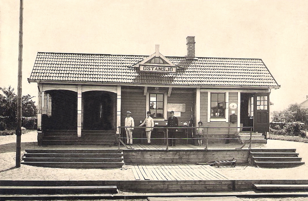 Hallsberg, Östansjö Järnvägsstation 1920