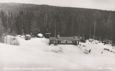 Skidfrämjandets Slalomstuga invid Filipstad 1943