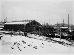 Kumla, Ekeby, Kvarntorp Byggarbetsplats 1947 Kumla, Ekeby, Kvarntorp Byggarbetsplats 1947