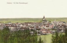 Köping, Vy från Kanonberget 1914