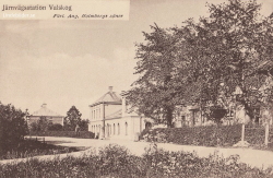 Järnvägsstation Valskog 1902