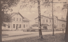 Ludvika, Järnvägsstationen och Hotell
