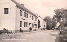 Gotland, Klintehamn Sparbankshuset och Hotellet 1948