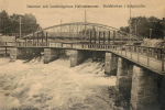 Hallstahammar, Dammen och Landsvägsbron, Bultfabriken i Bakgrunden 1915