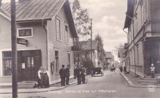 Borlänge, Hörnet av Svea och Målaregatan 1926
