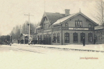 Borlänge Jernvägsstationen 1902