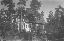 Karlstad, Nyströms Villa, Hallviksvägen 8, Bervik 1933
