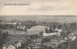 Karlstad från Vattentornet 1919
