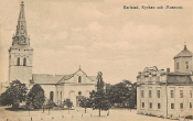 Karlstad, Kyrkan och Museum 1921