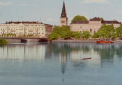 Karlstad, Stadshotellet, Domkyrkan och Residensét