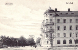Hamngatan, Karlstad 1907