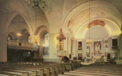 Karlstad, Interiör av Domkyrkan  1956