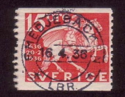 Smedjebacken Frimärke 16/4 1936