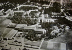 Hallstahammar, Flygfoto över Parkskolan 1965