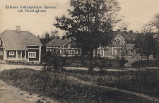 Hallsberg, Sköllersta, Käfvesta Folkhögskolans Elevhem och Nybblegården 1923
